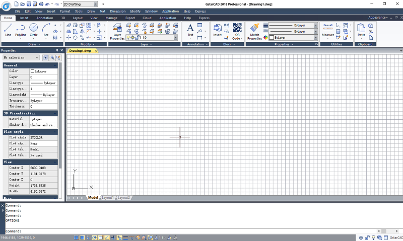 GstarCAD Professional screenshot