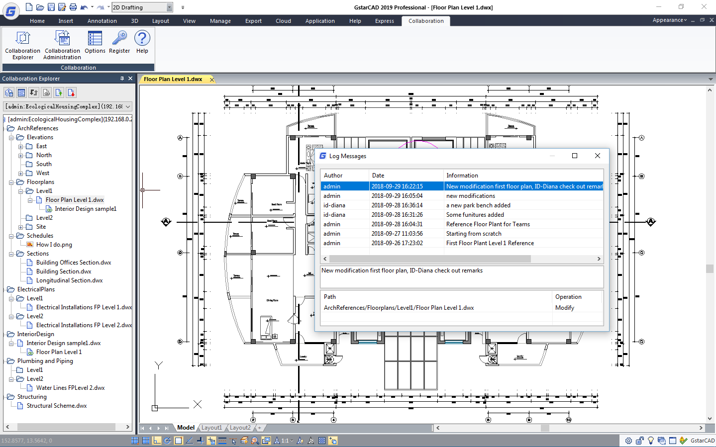 GstarCAD screenshot